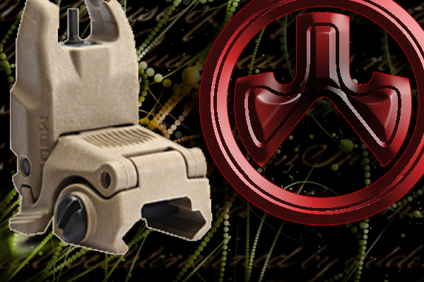Magpul MOE MBUS Front Flip FDE (GEN 2)